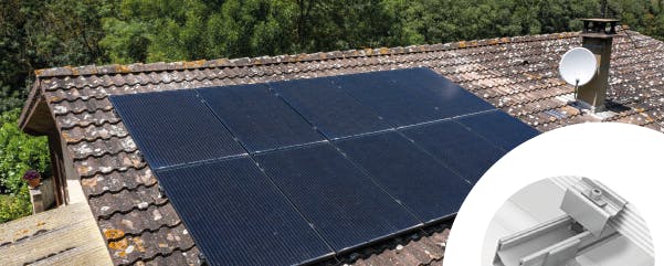 fixation pour panneaux solaires