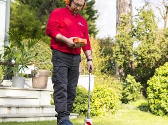 recherche et réparation d'une fuite extérieure enterrée