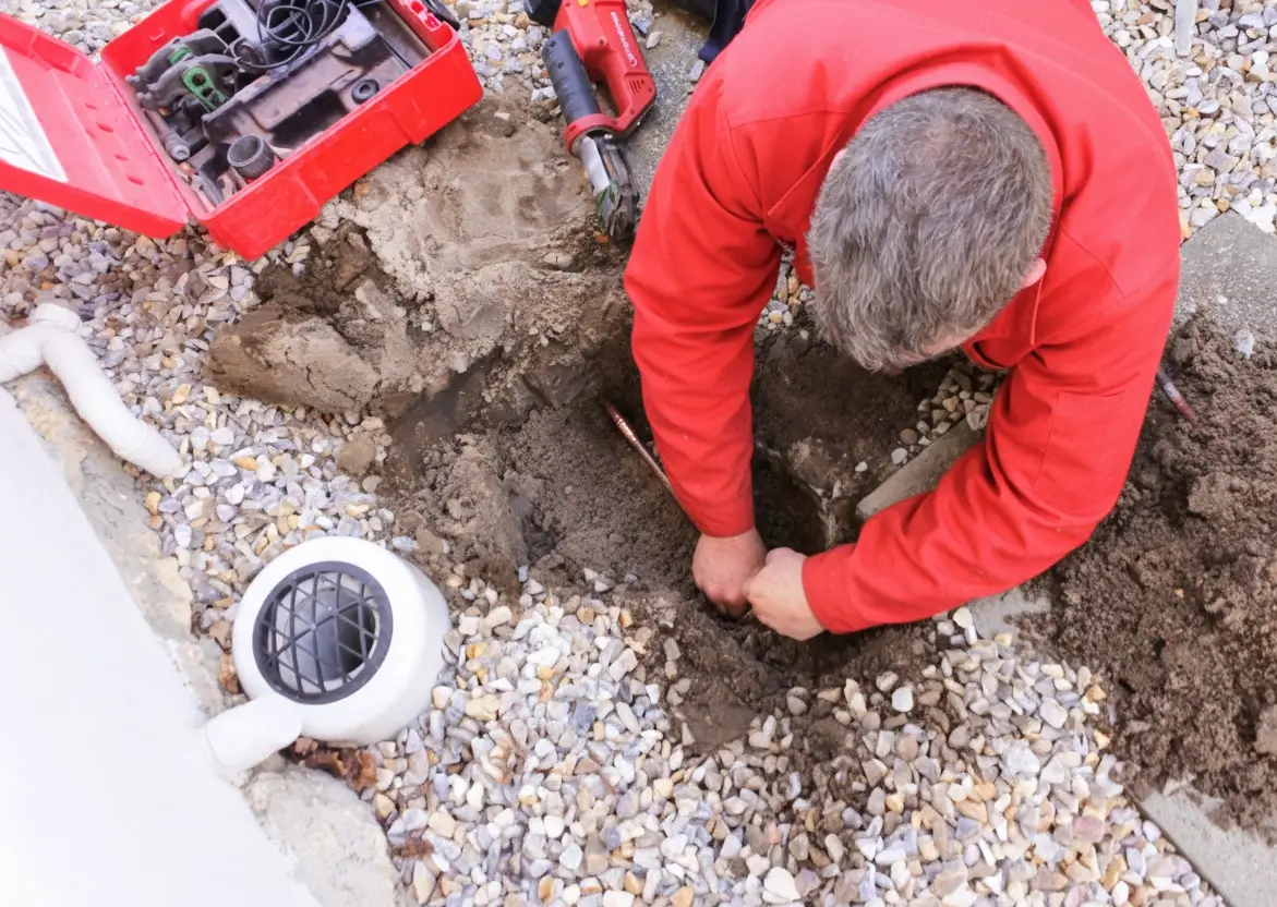 recherche fuite d'eau extérieure