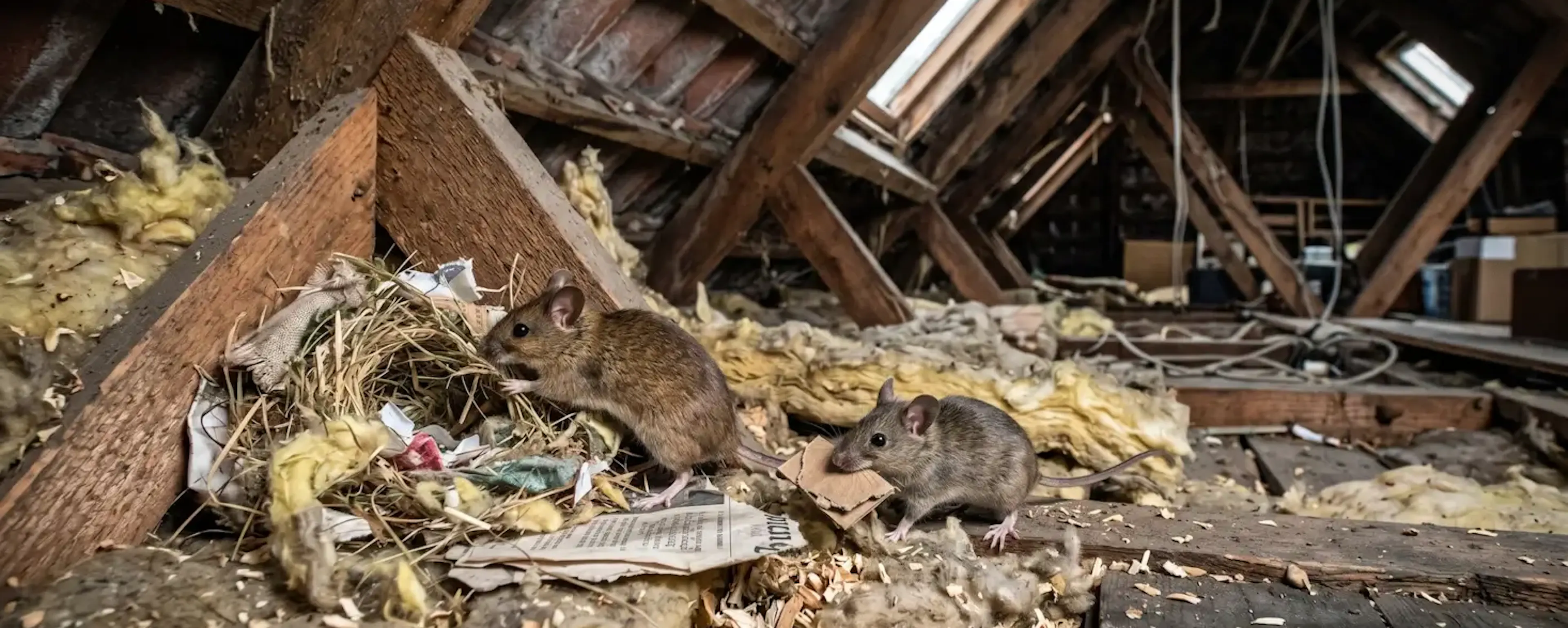 Comment éliminer des nuisibles dans les combles ?