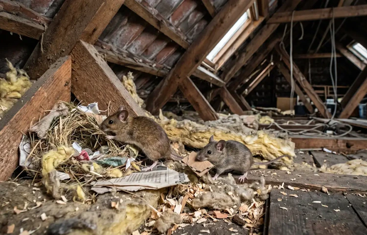 Comment éliminer des nuisibles dans les combles ?