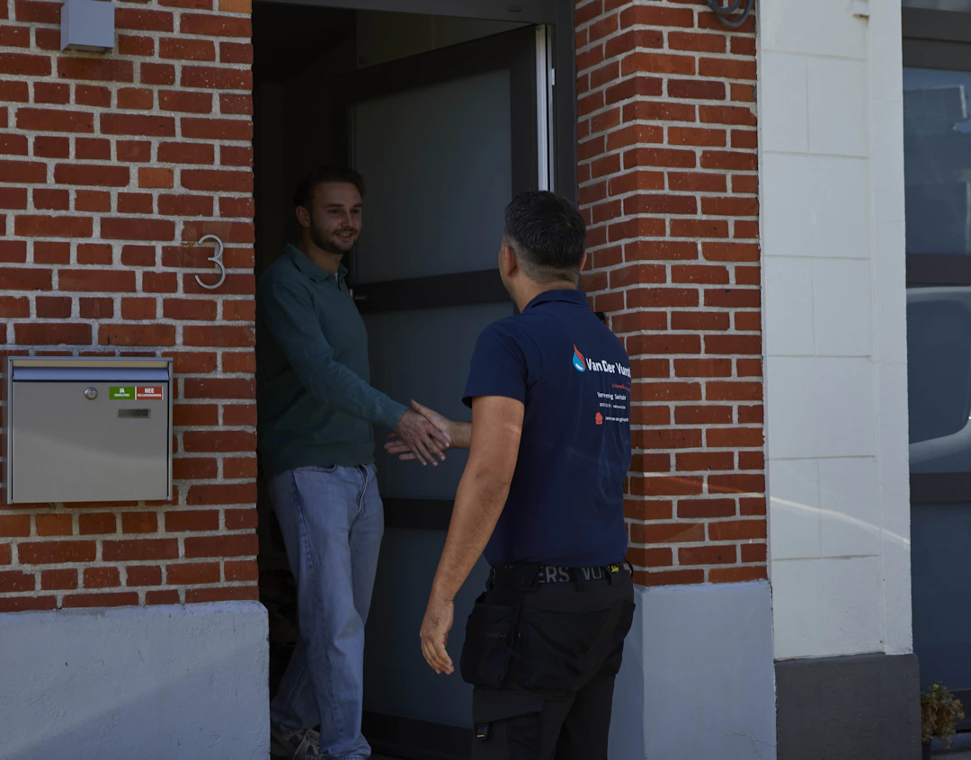 Medewerker en klant