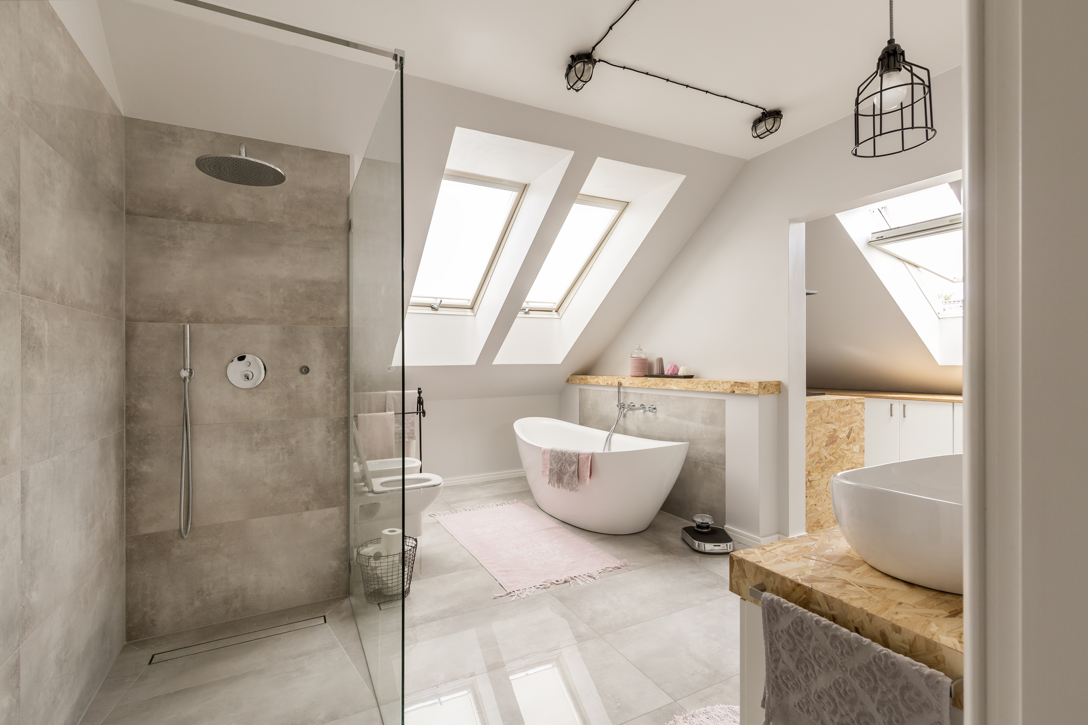 Afbeelding van een badkamer