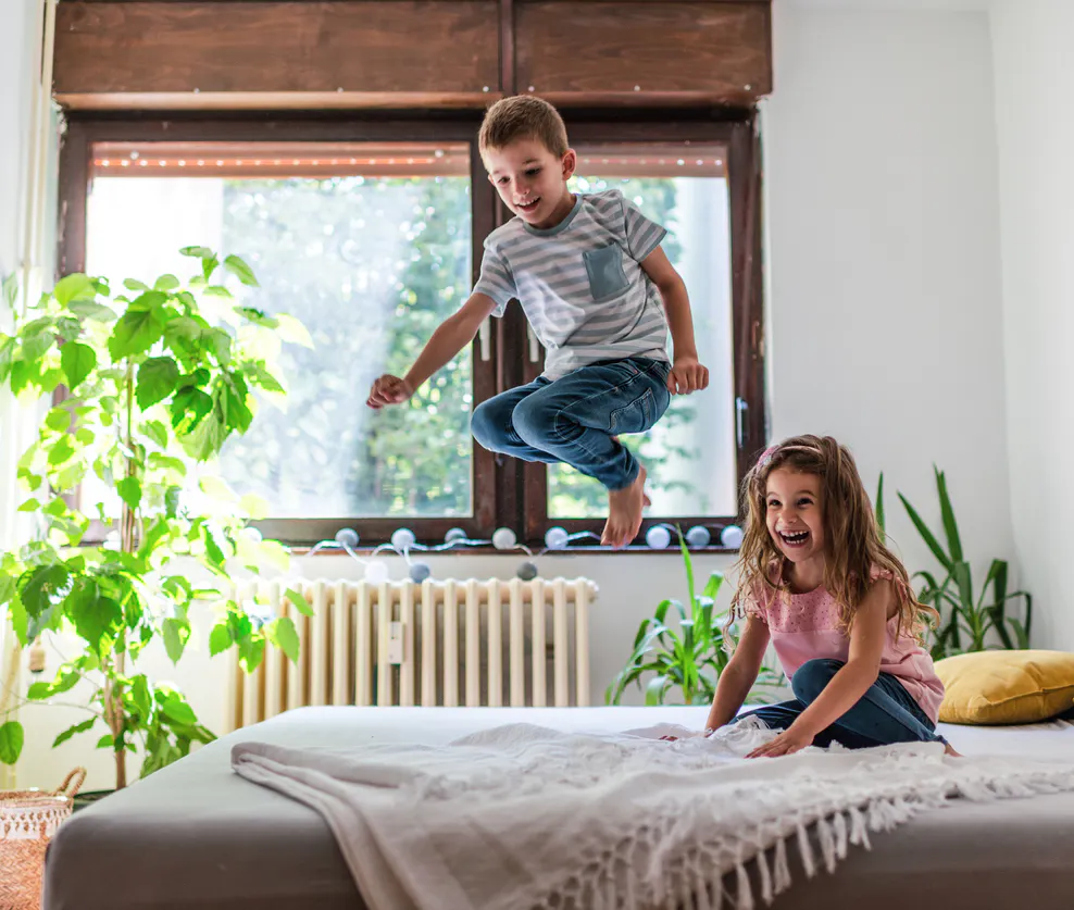 Afbeelding spelende kinderen