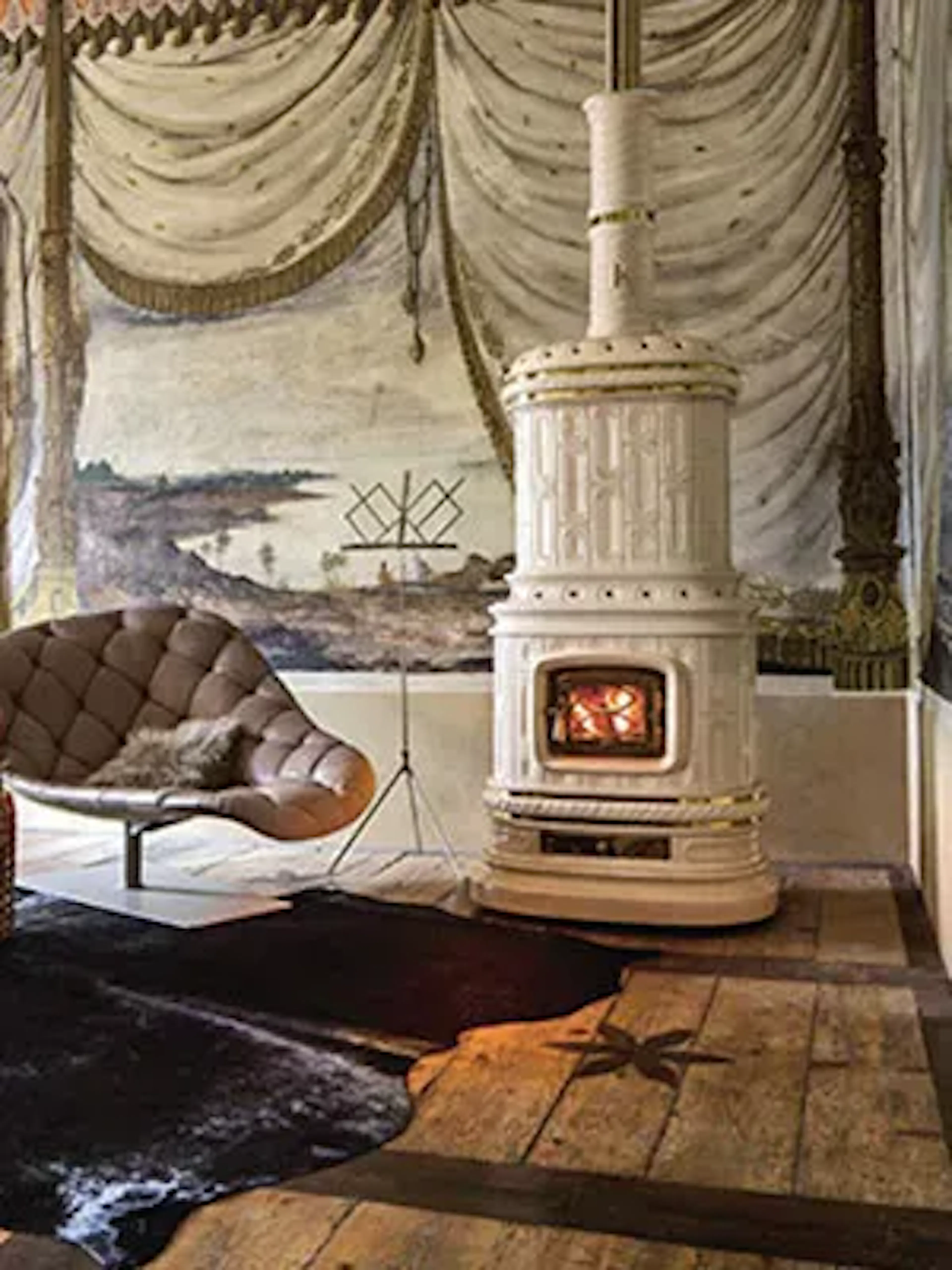 Poêle à bois SERGIO LEONI Viennese L/A