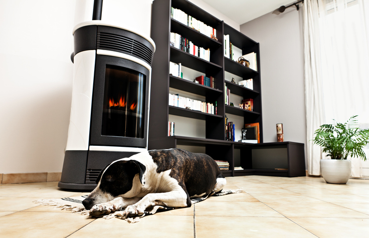 Poêle à bois en Normandie