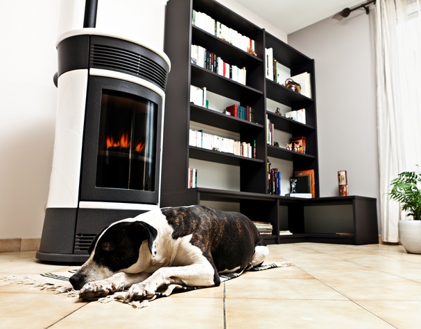 Poêle à bois en Normandie