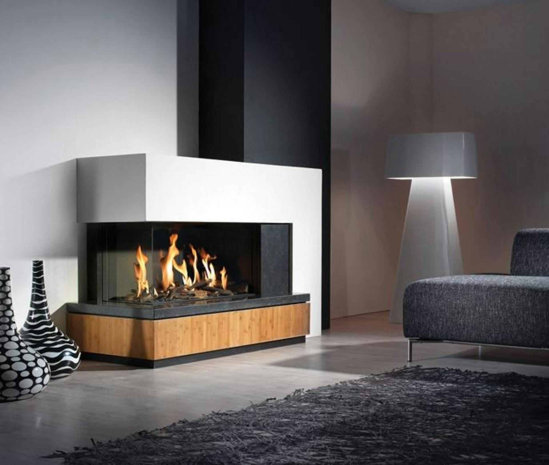 Cheminée à granulés