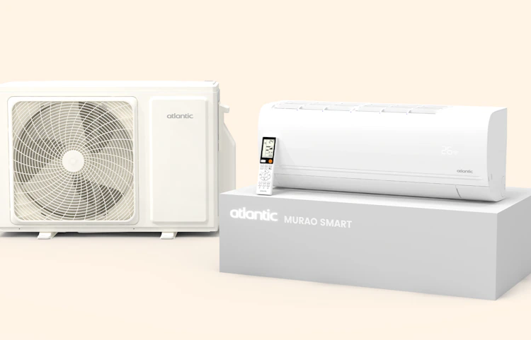 Système de climatisation Alantic Murao Smart : unités intérieure et extérieure, télécommande
