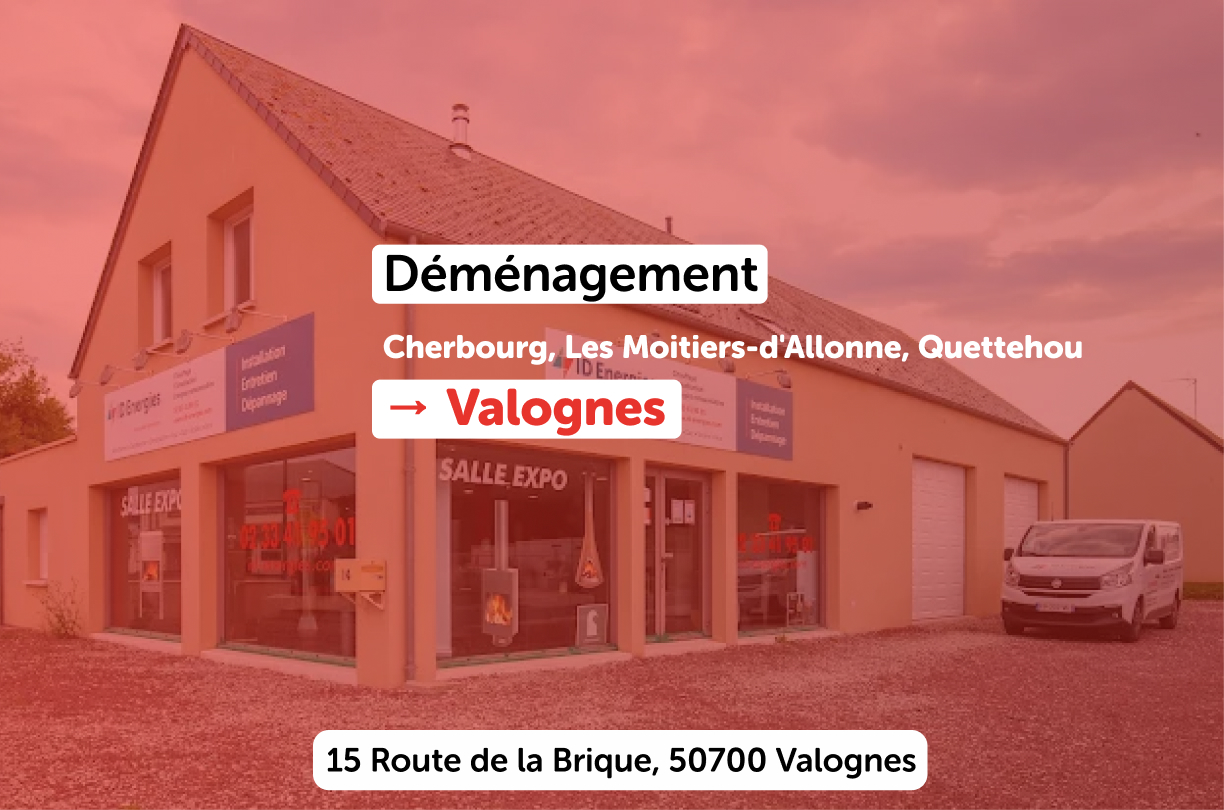 Déménagements : retrouvez-nous à Valognes, Agneaux et St-Quentin