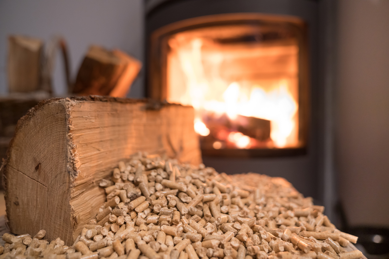 Répartition de chaleur d'un poêle à bois et optimisation