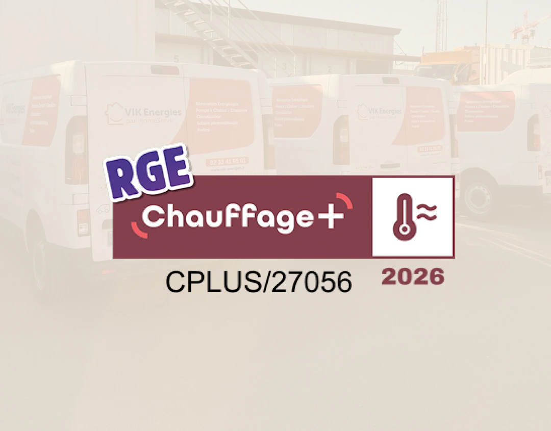 VIK Energies est un plombier chauffagiste agréé gaz et labellisé RGE Chauffage+
