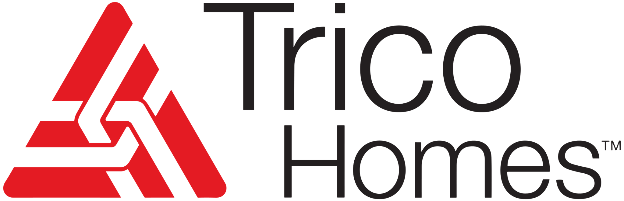 Trico Homes logo on transparent background