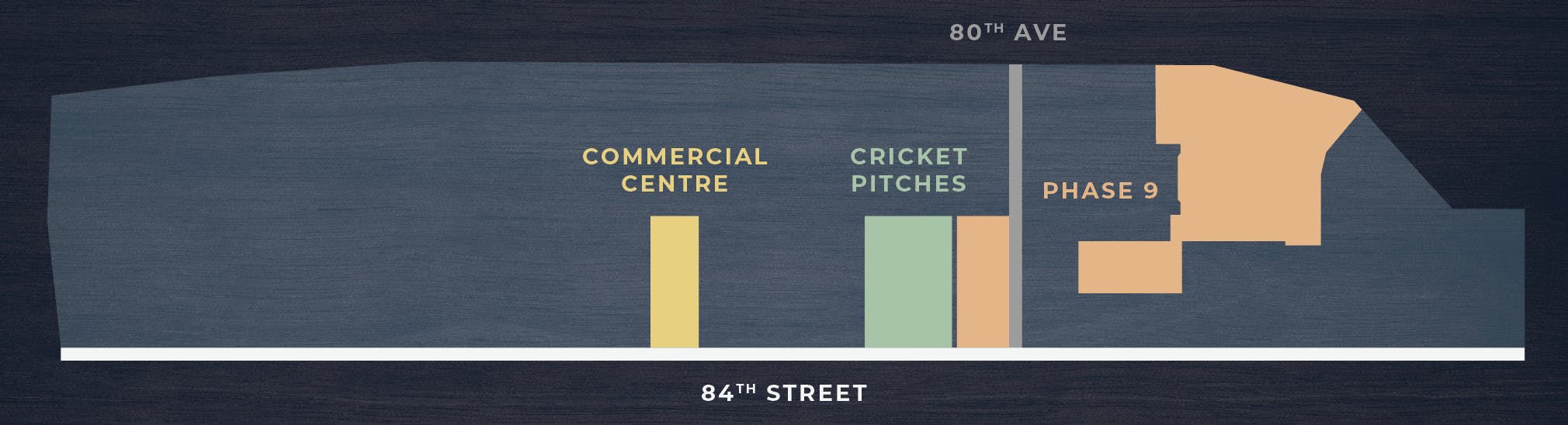 Stylized map of Homestead
