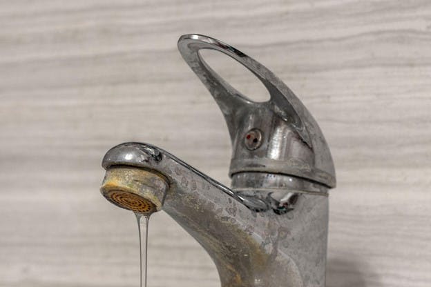 Hard Water Nashville Faucet Running