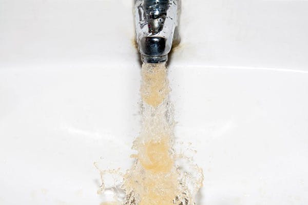 Lack of Water Filter in Faucet Dirty Water