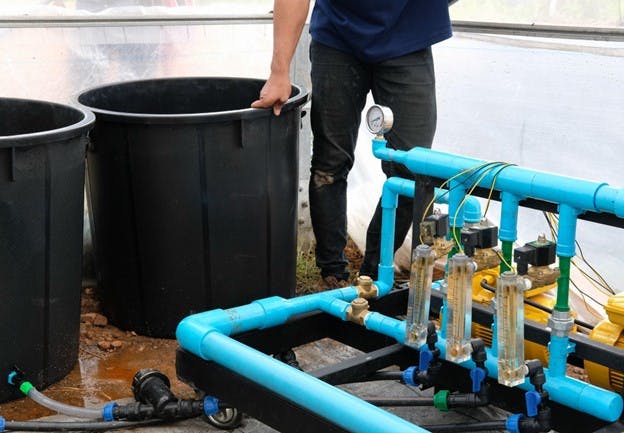 Sustainable Water Management Pipe Filter System