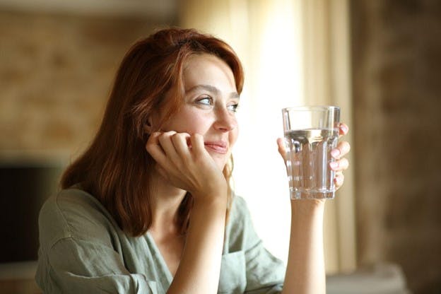Filter for Apartment Home Lady Enjoys Water