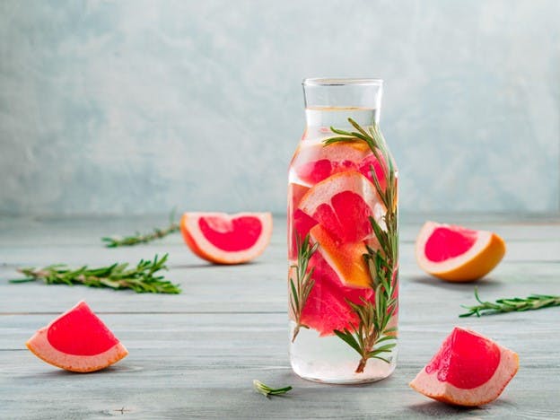 Fresh Glass of Infused Jug