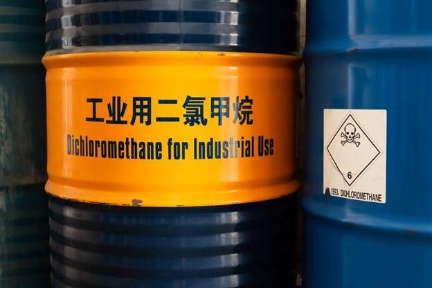DCM is Toxic in Barrel Dichloromethane