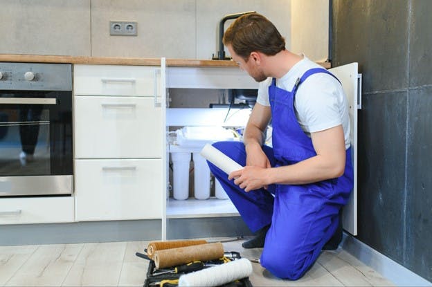 Texas Water Filter Installation Under Sink