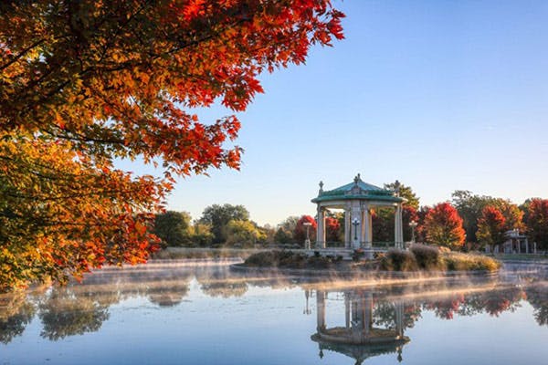 St Louis Drinking Water Lake View with Gazebo