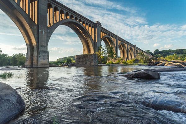 Water Source Richmond VA Under Bridge