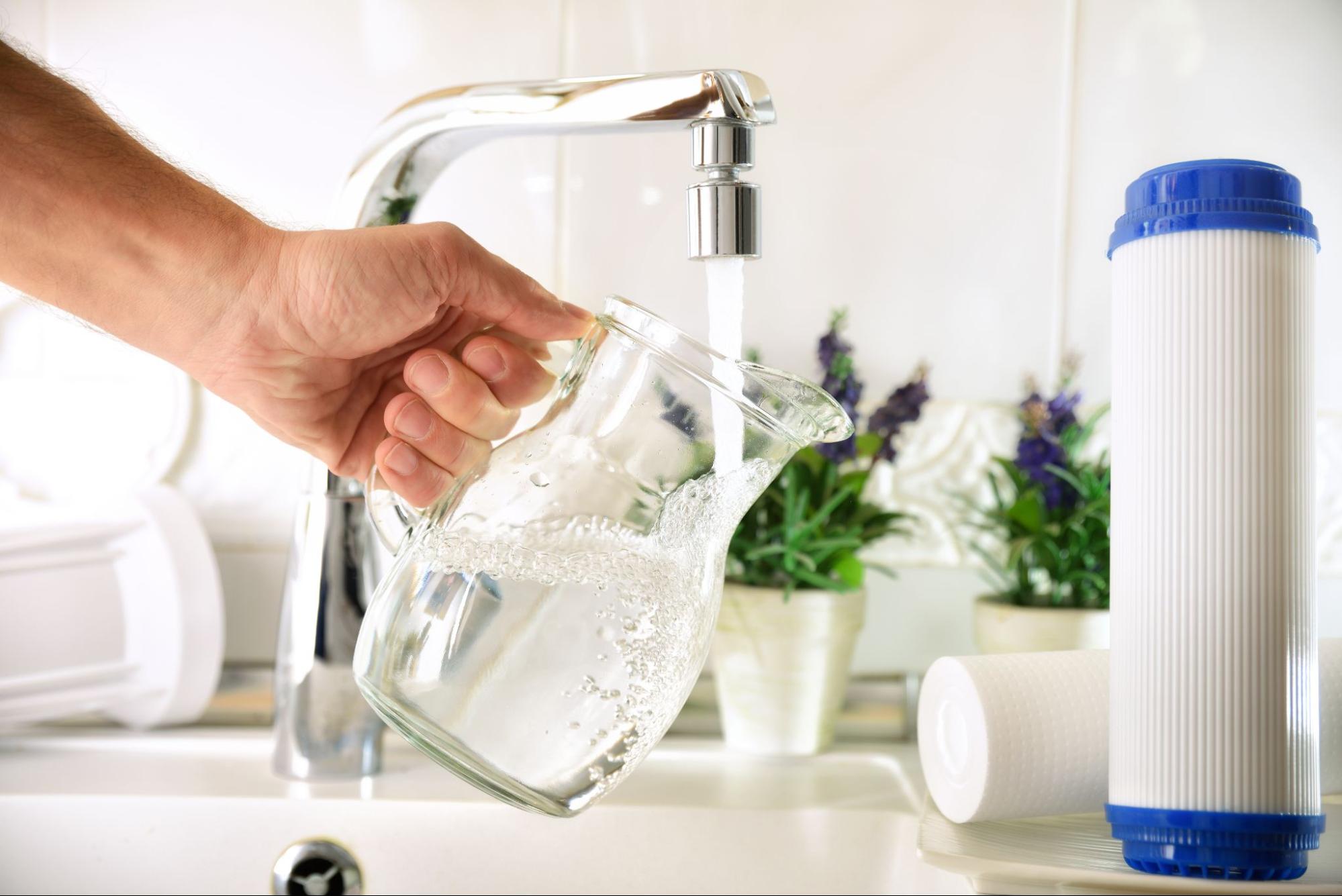 Water Pitcher from Filtered Water