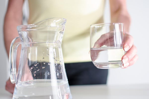 Close Up View of Water Pitcher