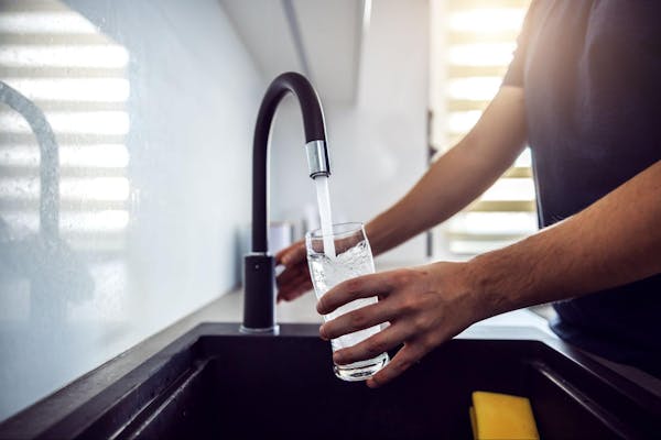 Filtered Water from Faucet