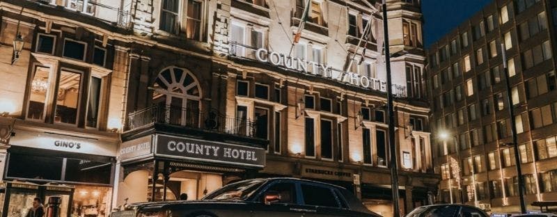 The County Hotel in Newcastle city centre
