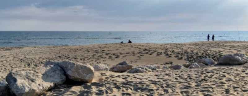 Piemanson nude beach in France