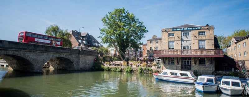 Head of the River pub in Oxford