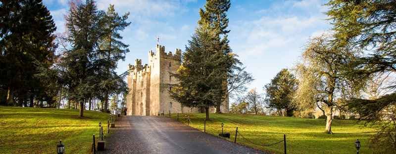 Langley Castle Hotel in Northumberland