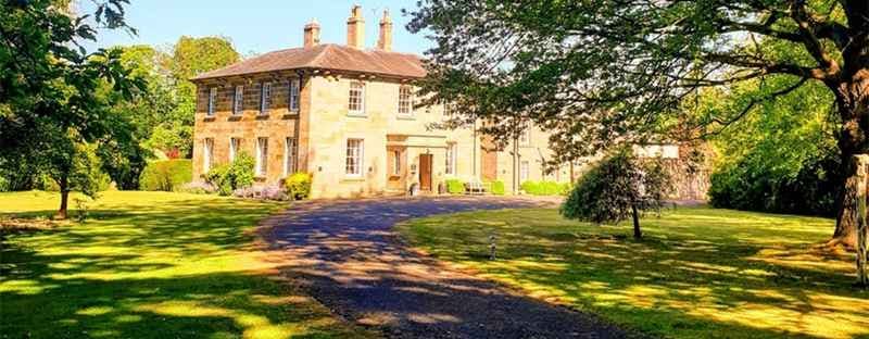 Chatton Park House hotel in Northumberland