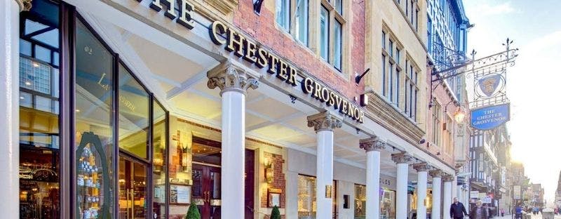 Grosvenor hotel in Chester city centre