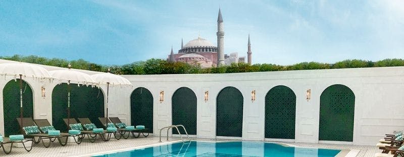 Sura Hagia Sophia Hotel in Istanbul with pool