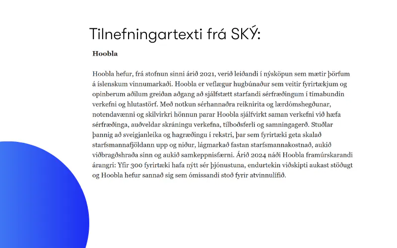 UT-verðlaunin 2025
