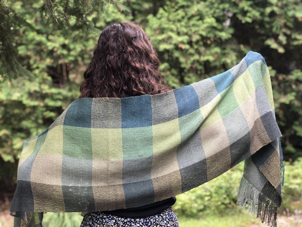 Blue-Green Scarf