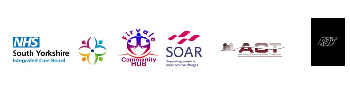 Logos for North East Strengthening Communities Fund