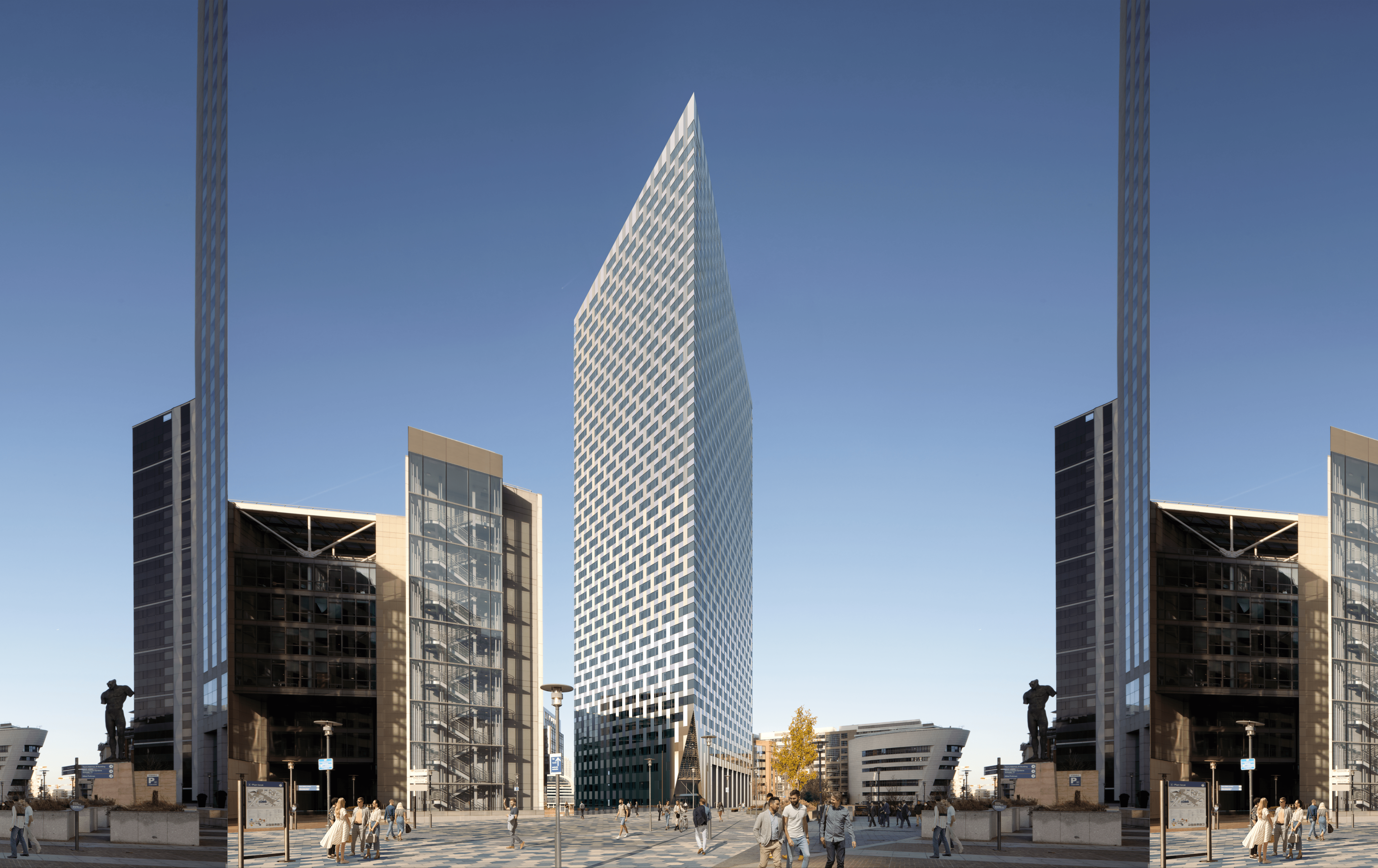 View of the new HOPEN Tower