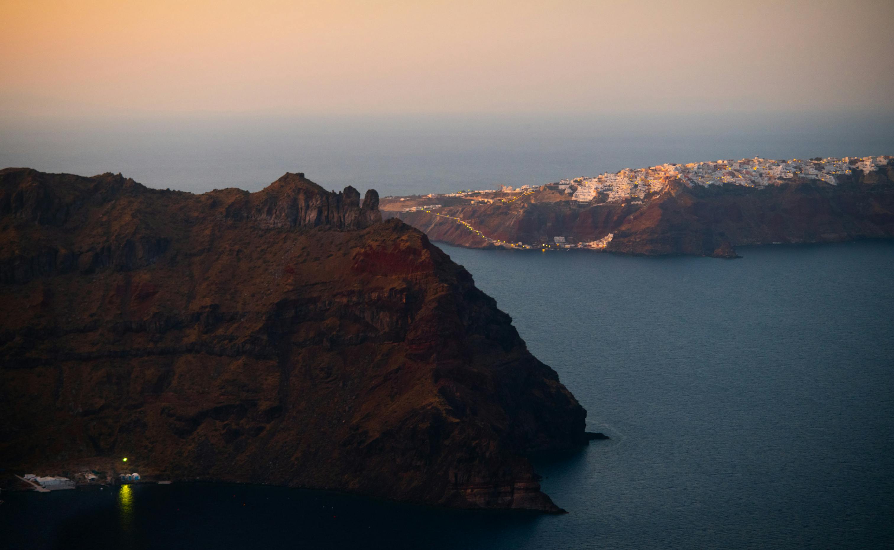 Santorini - Aerial view