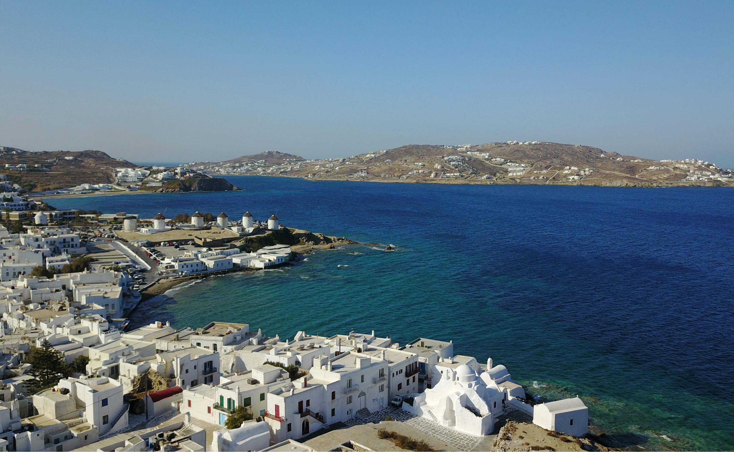 Mykonos - Aerial view