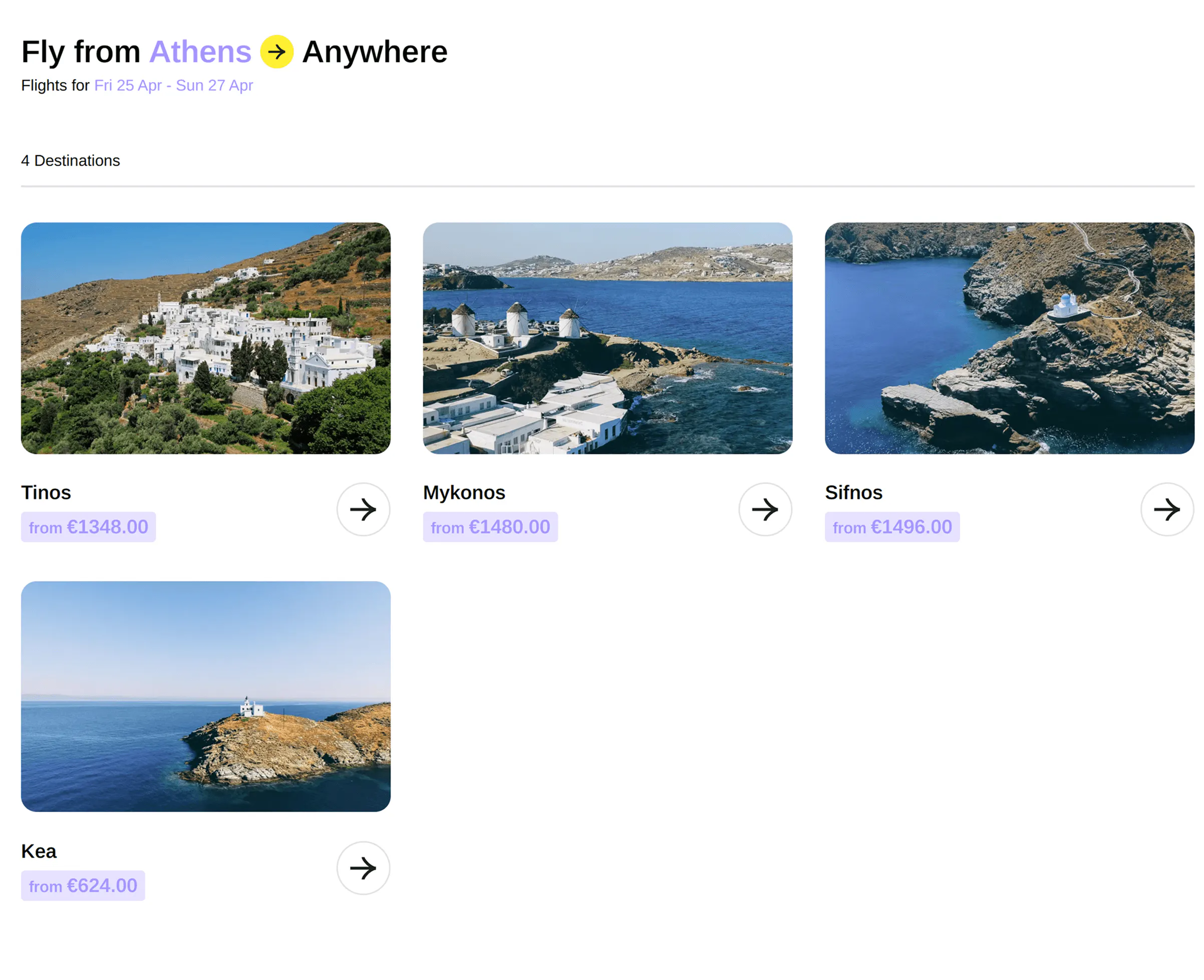 Fly Anywhere - New Website Feature