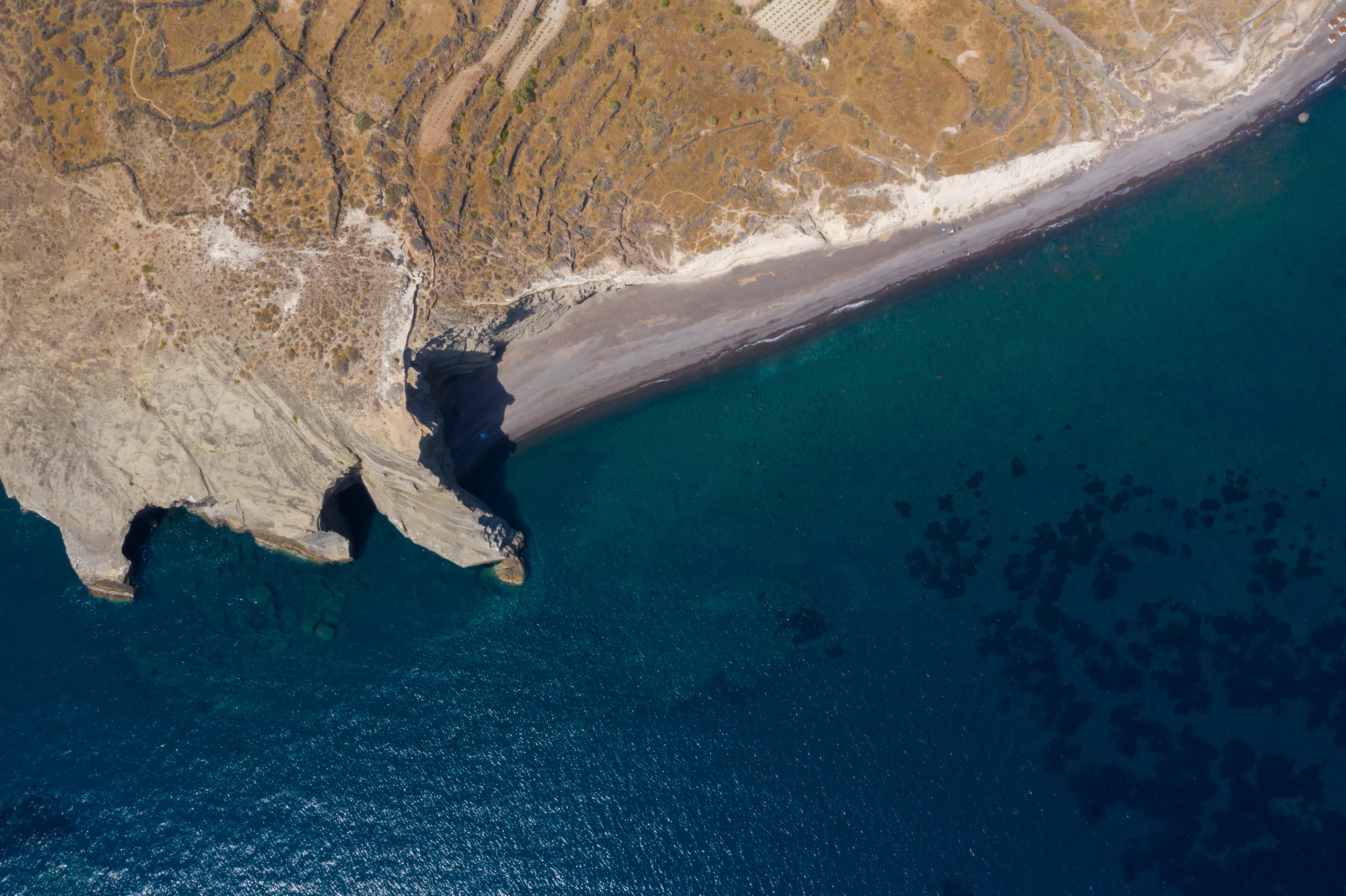 Koloumpo Beach From above