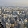 The Landmark Tower from above - a skyscraper in the city's Corniche area.
