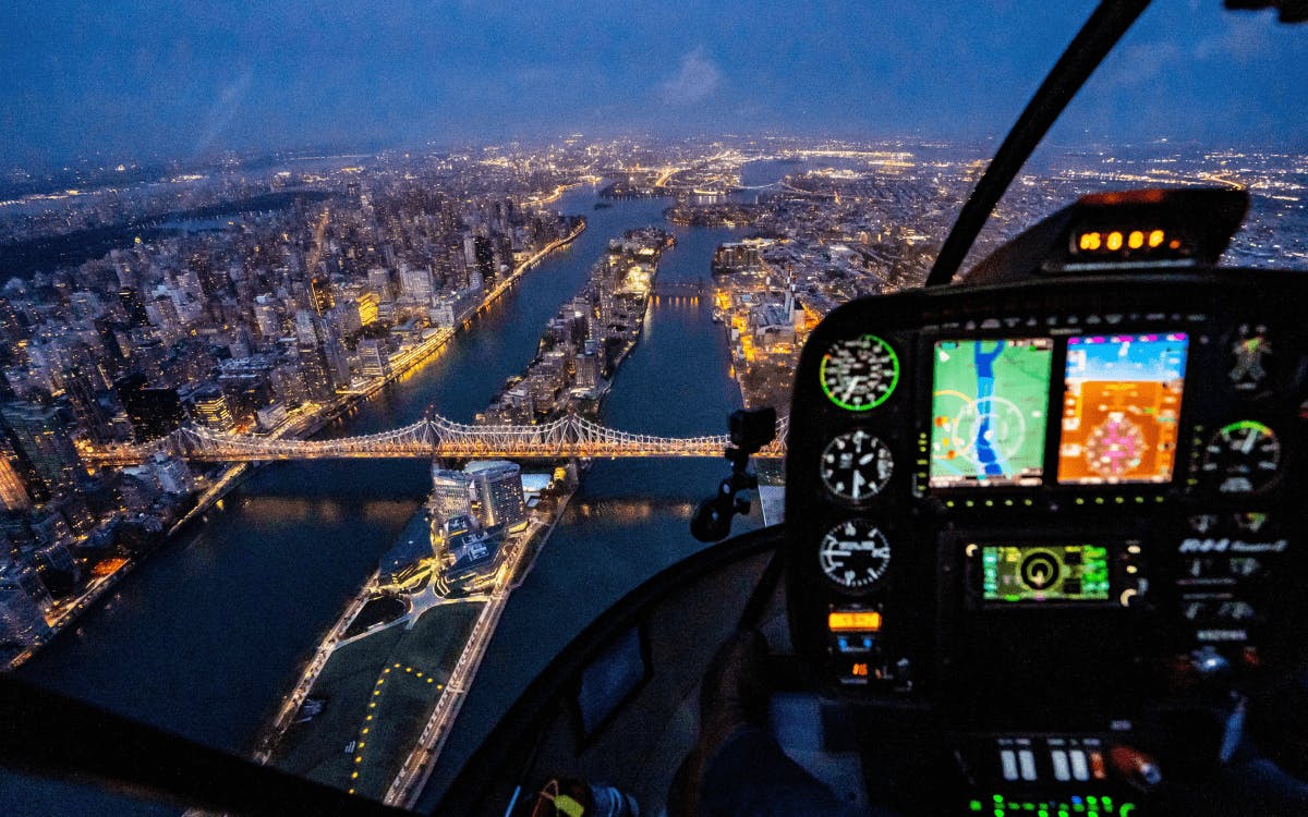 Aerial view of George Washington Bridge