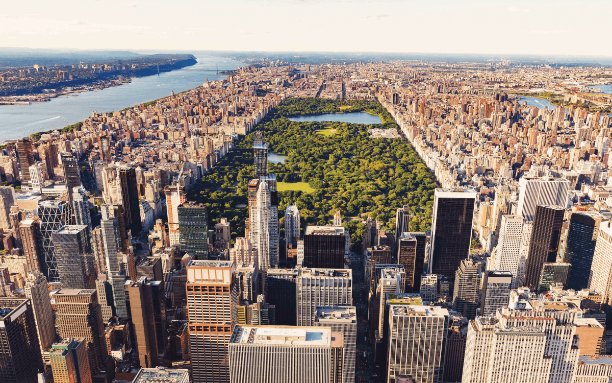 New York City From above