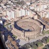 Coliseum and City Districts of Mallorca from above