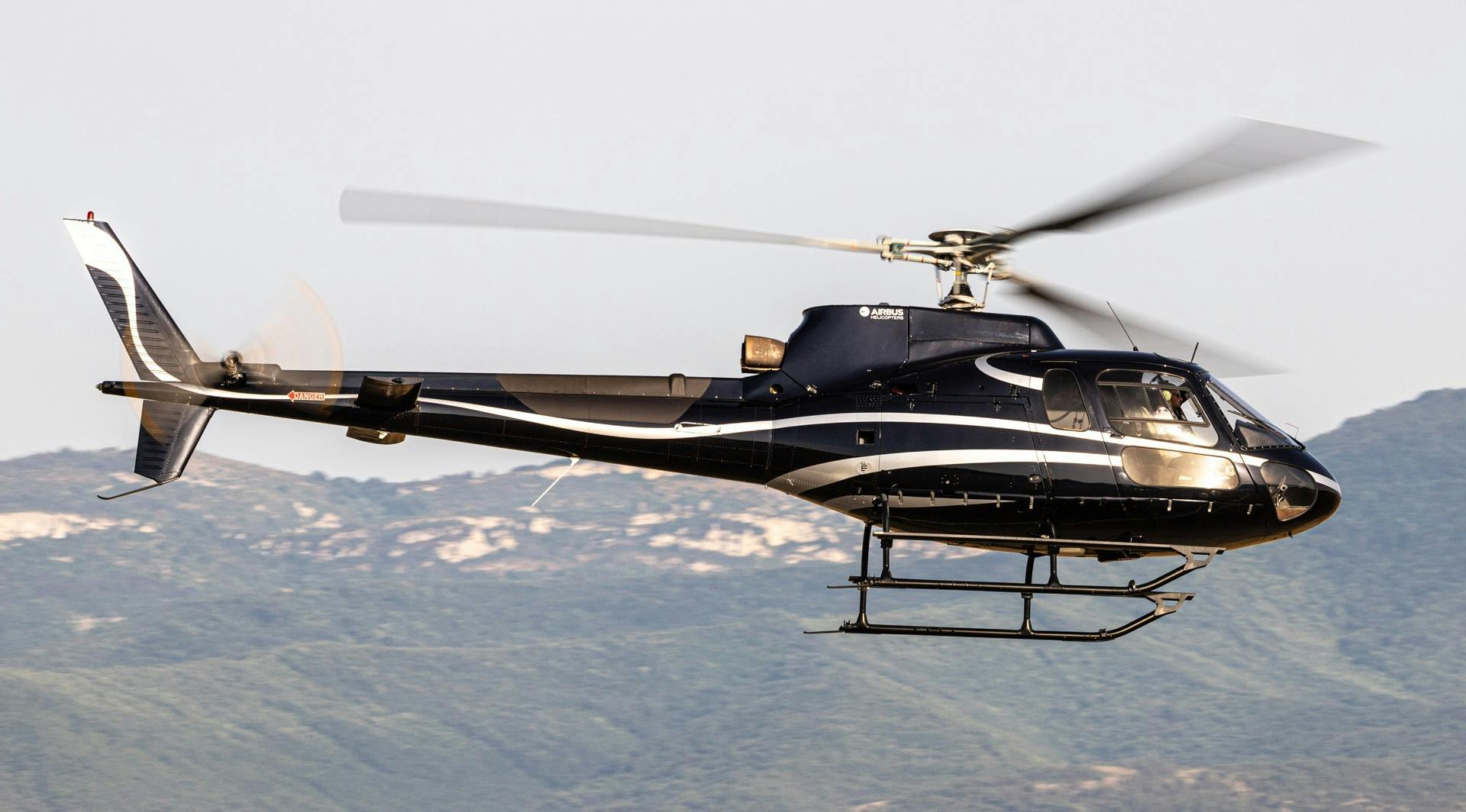Airbus H125 flying